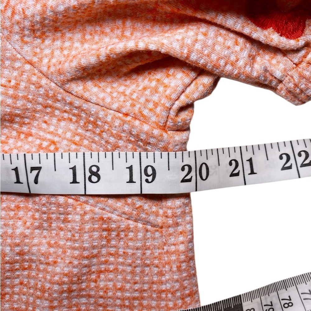 Voy Embroidered Peach Midi Dress - Picture 9 of 15